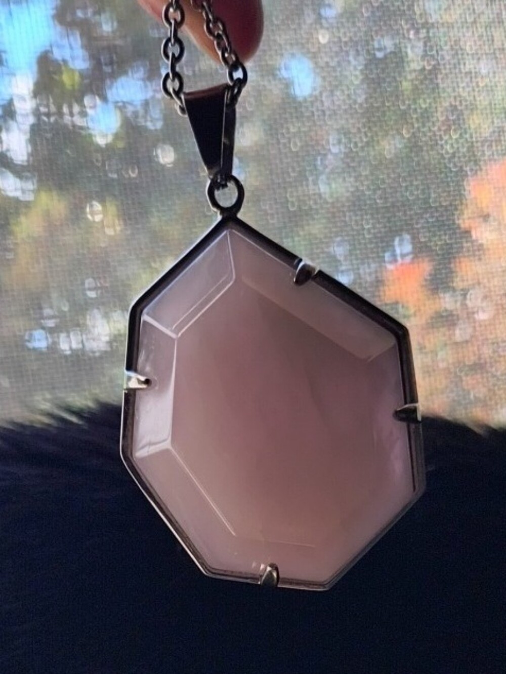 Evil Pawn Jewelry Veda Rose Quartz Necklace DISCONTINUED Love Wedding - Picture 5 of 9